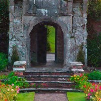 pavillion and garden in Ireland