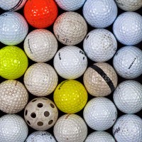 golf balls abstract photo art print